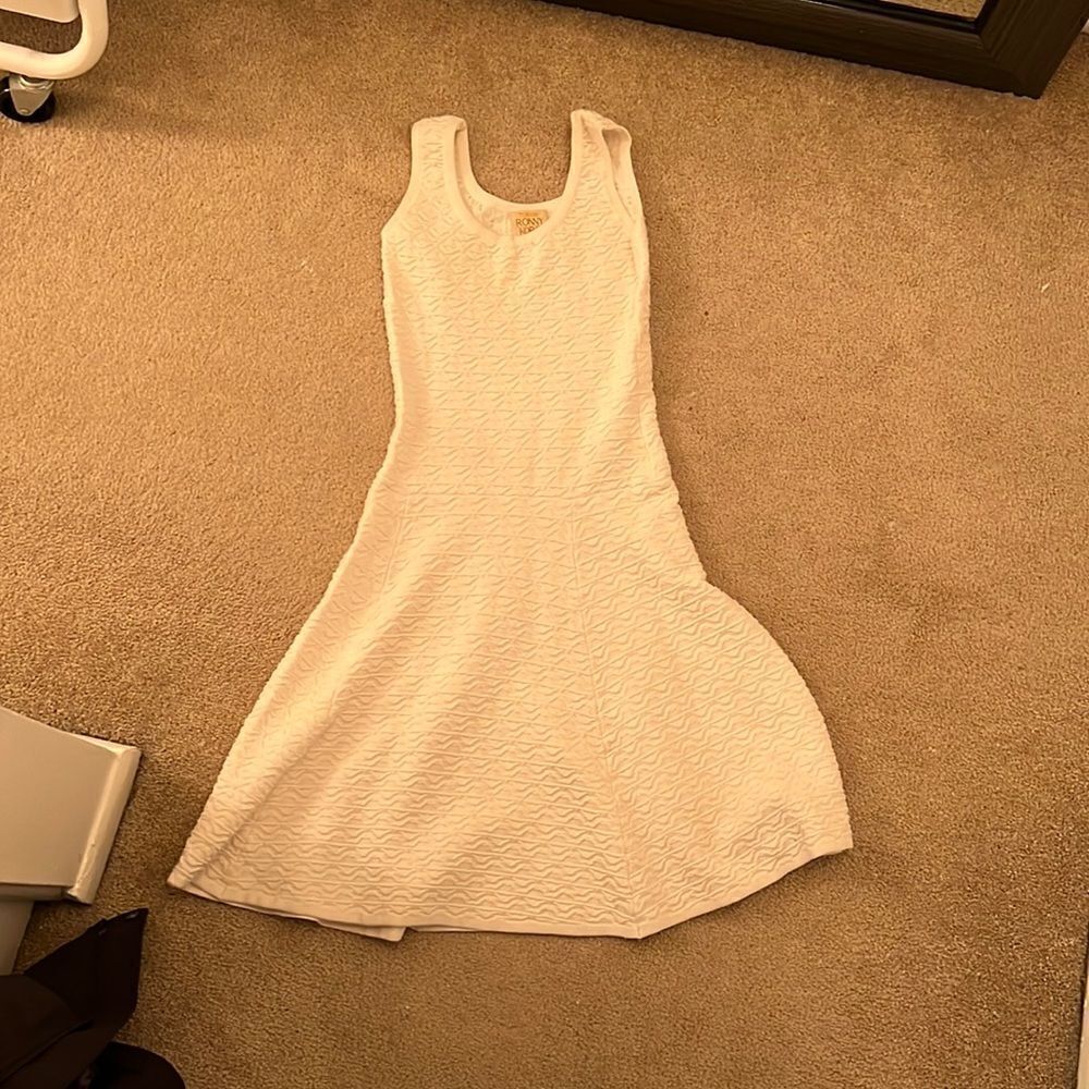 New Ronny Kobo White Dress XS
